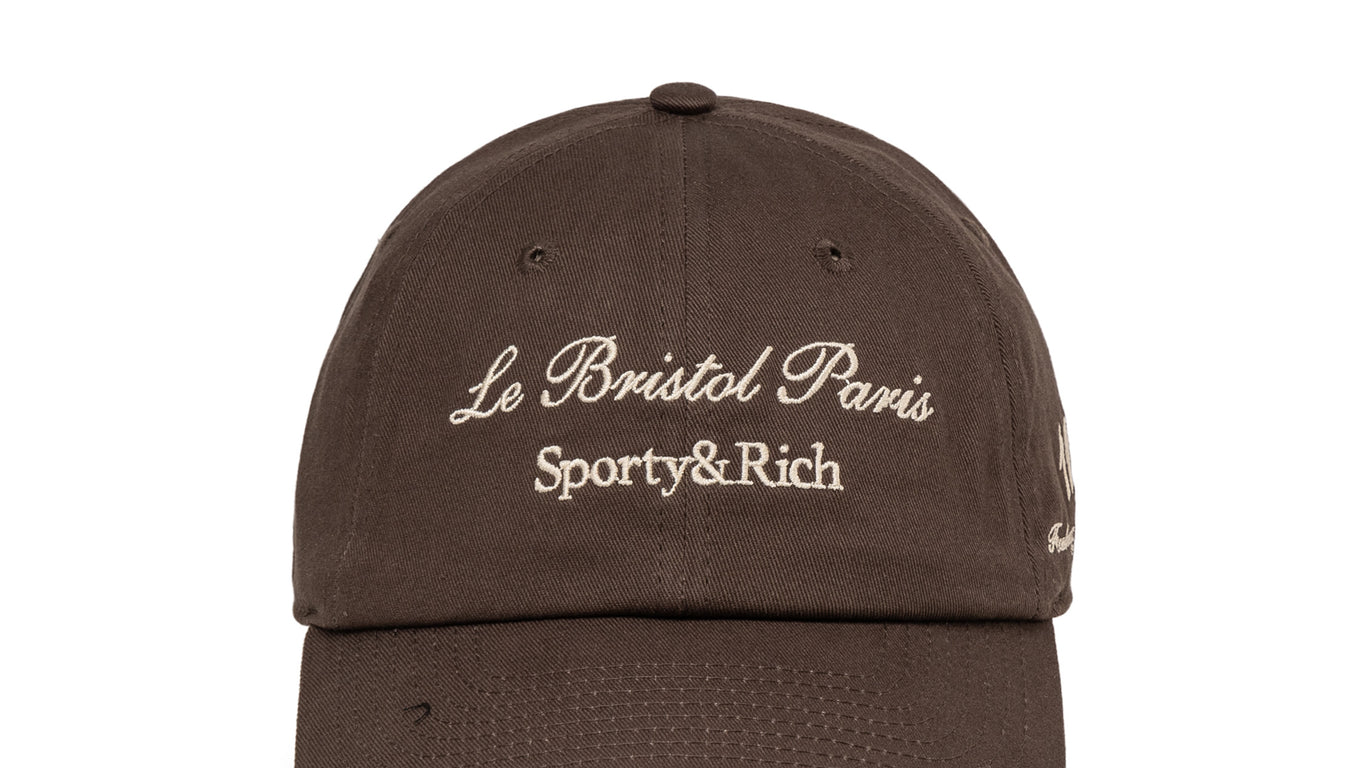 Sporty&Rich｜CAPS (SR Athletics Wool Hat - Chocolate/Cre Sporty&Rich｜CAPS (SR Athletics Wool Hat - Chocolate/Cre NY