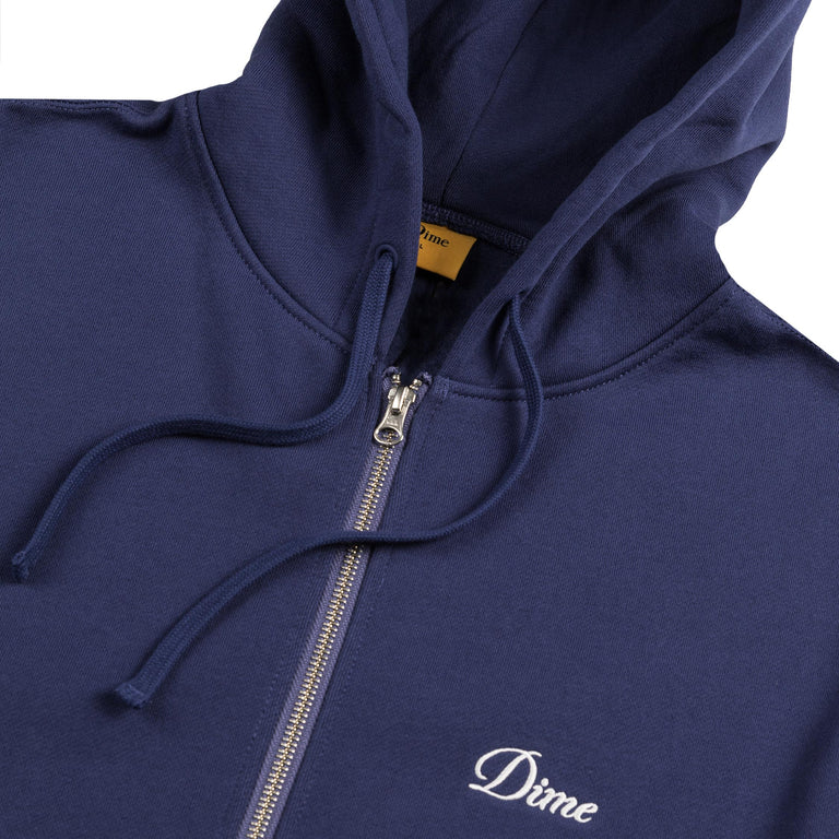 Dime Cursive Zip Hoodie