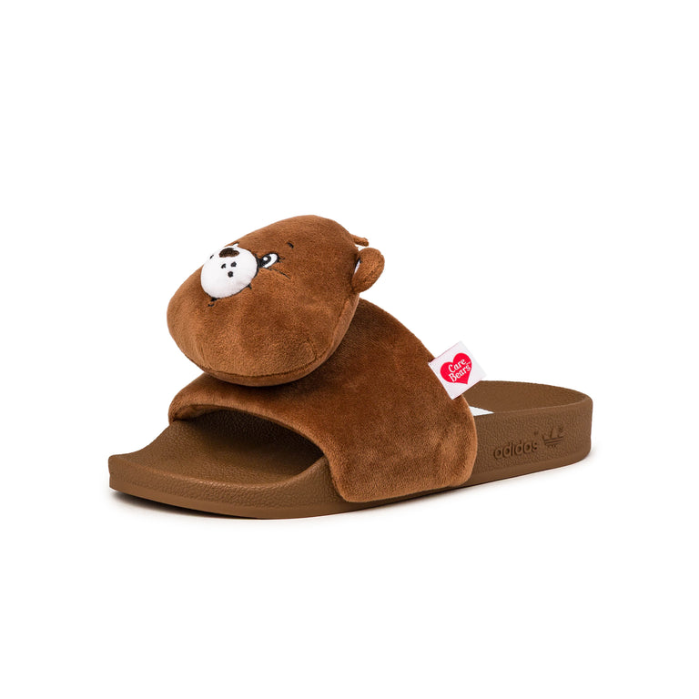 Adidas x Care Bears Adilette W - 38 / Dusky Bronze / Footwear White / Preloved Brown - 2