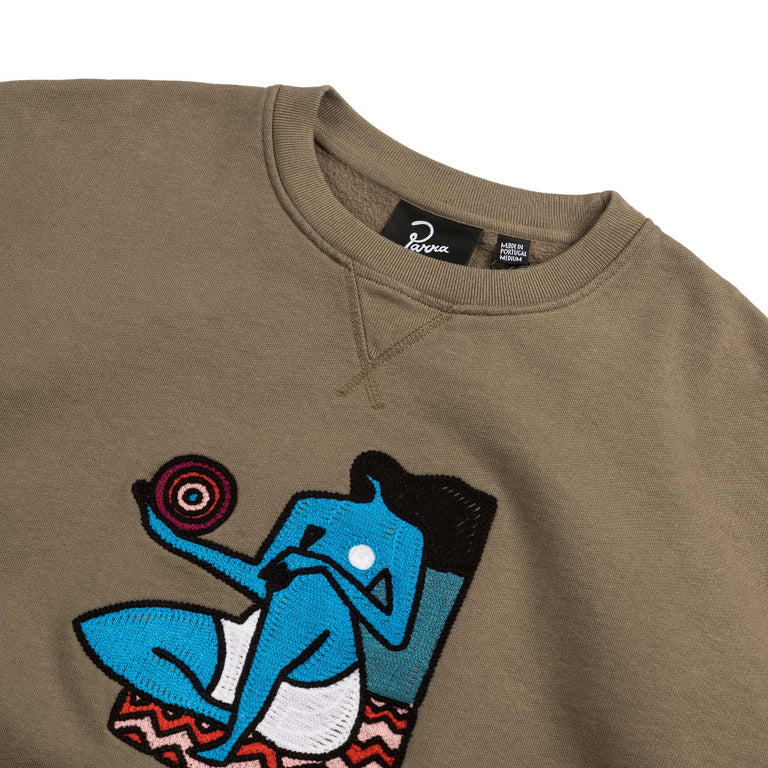 By Parra Future Visions Crew Neck Sweatshirt