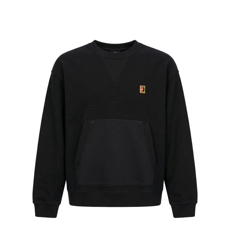 Nike	Club Rules French Terry Crewneck - XXL / Black / Sail - 2
