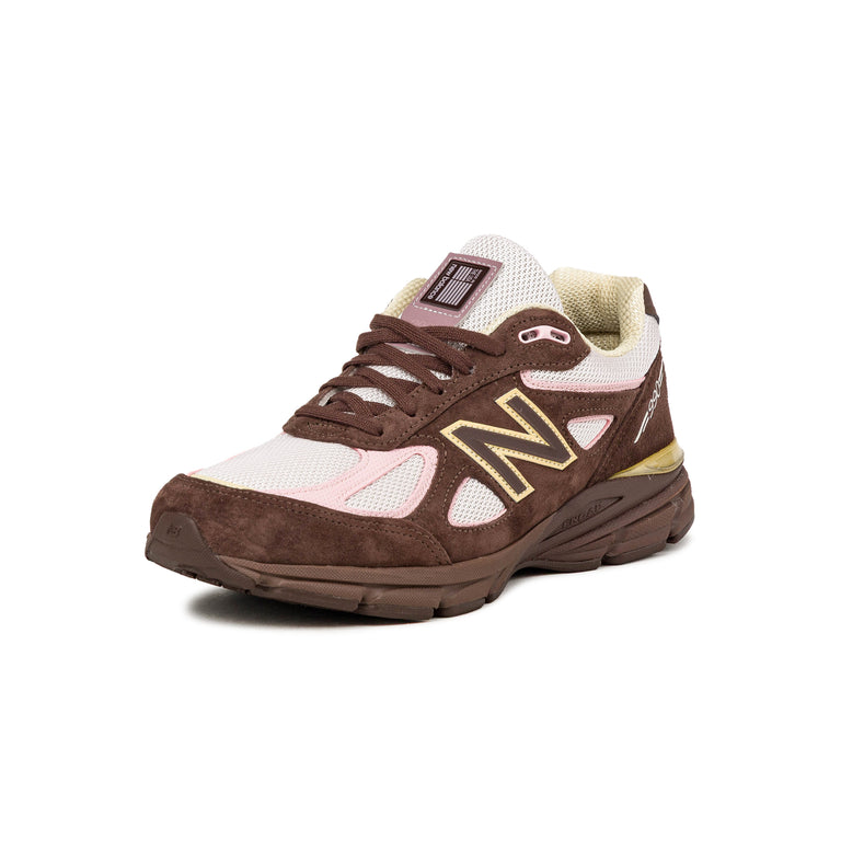 New Balance 990 v4 *Made in USA* - 41.5 / Pumpernickel / Pink Chalk / Alabaster - 2
