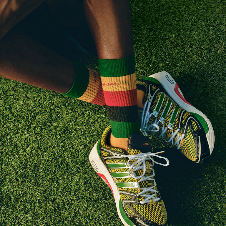 Adidas x Jah Jah Adistar Control 5 onfeet