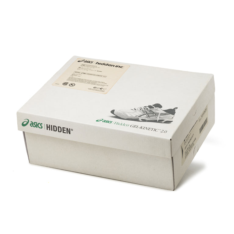 Asics x Hidden NY GEL-Kinetic 2.0 - 40 / White / Castlerock - 4
