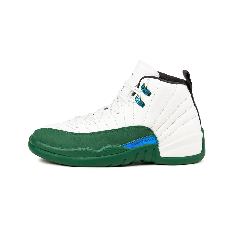 Nike Air Jordan 12 Retro *Bucks* - 40.5 / Summit White / Gorge Green / Black / Fierce Purple - 1