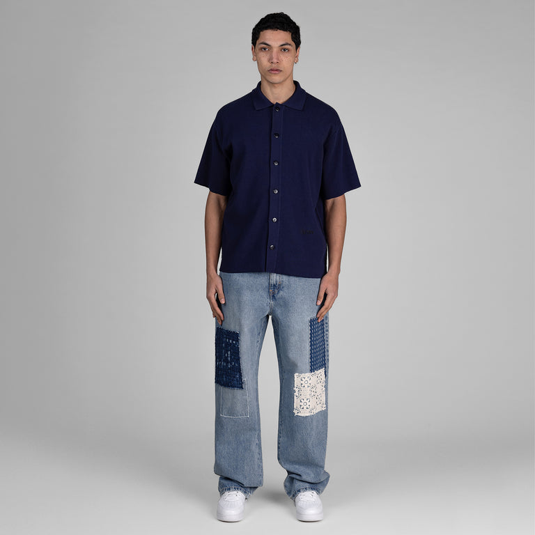 Axel Arigato Patchwork Relaxed Jeans 