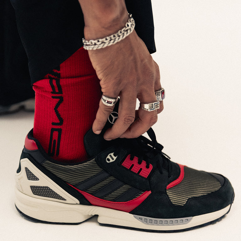 Adidas Consortium for Mercedes-AMG Motorsport ZX 8500 onfeet