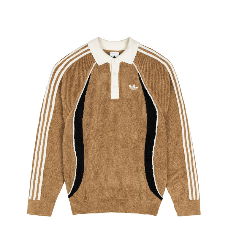 Adidas Retro Remix Teamgeist Poloshirt - XXL / Cardboard / Black / Off White
