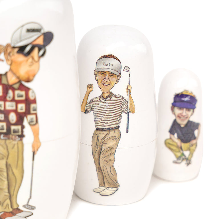 Metalwood Nesting Dolls