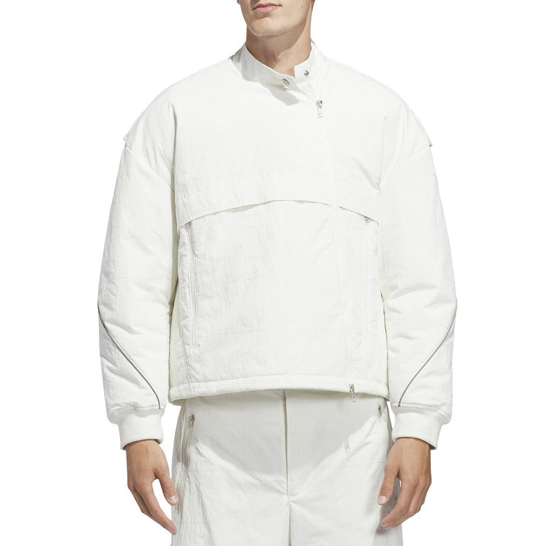 Adidas Motor Ave Racer Jacket - L / Off White - 3
