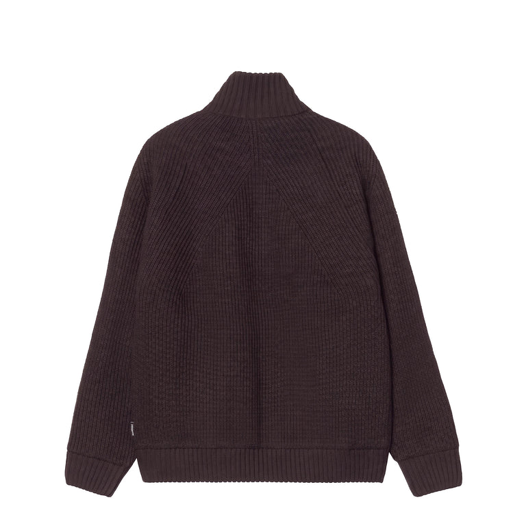 Carhartt WIP Banley Sweater Jacket - XXL / Palisander - 2
