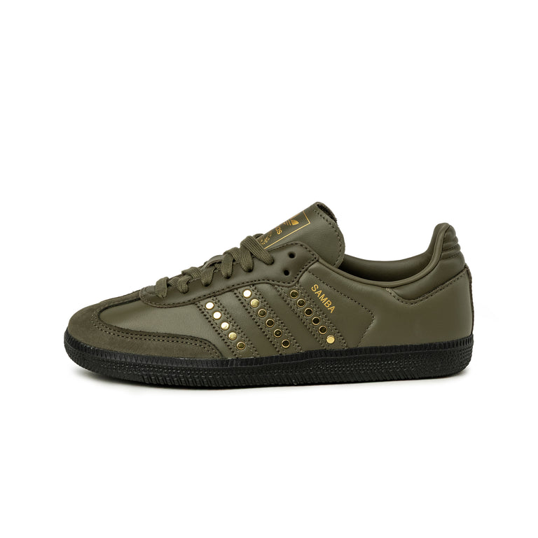 Adidas Samba OG W - 40 2/3 / Medium Dark Khaki / Olive Strata / Core Black
