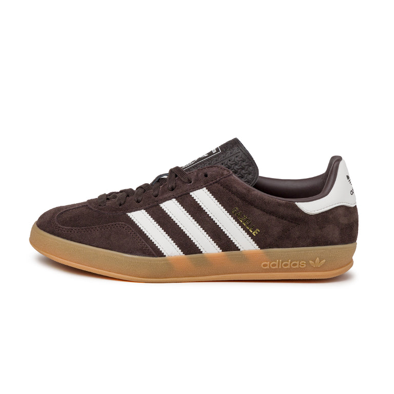 Adidas Gazelle Indoor - 40 / Aurora Coffee / Core White / Gum 2
