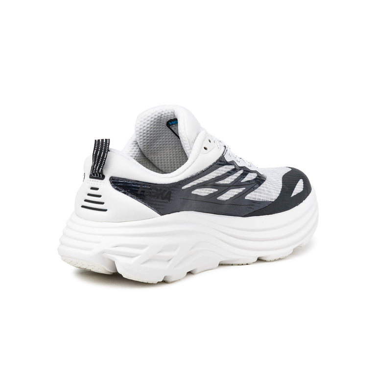 HOKA Bondi 8 TS Caged - 48 / Frost / Metallic Black - 3