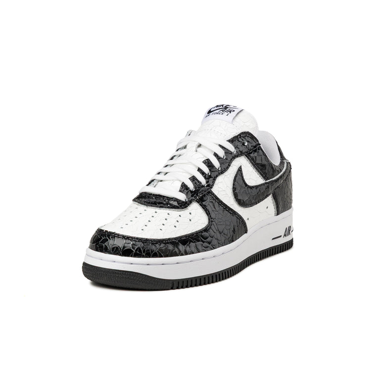 Nike Air Force 1 *Cracked Leather* - 40 / Black / Black / White - 2
