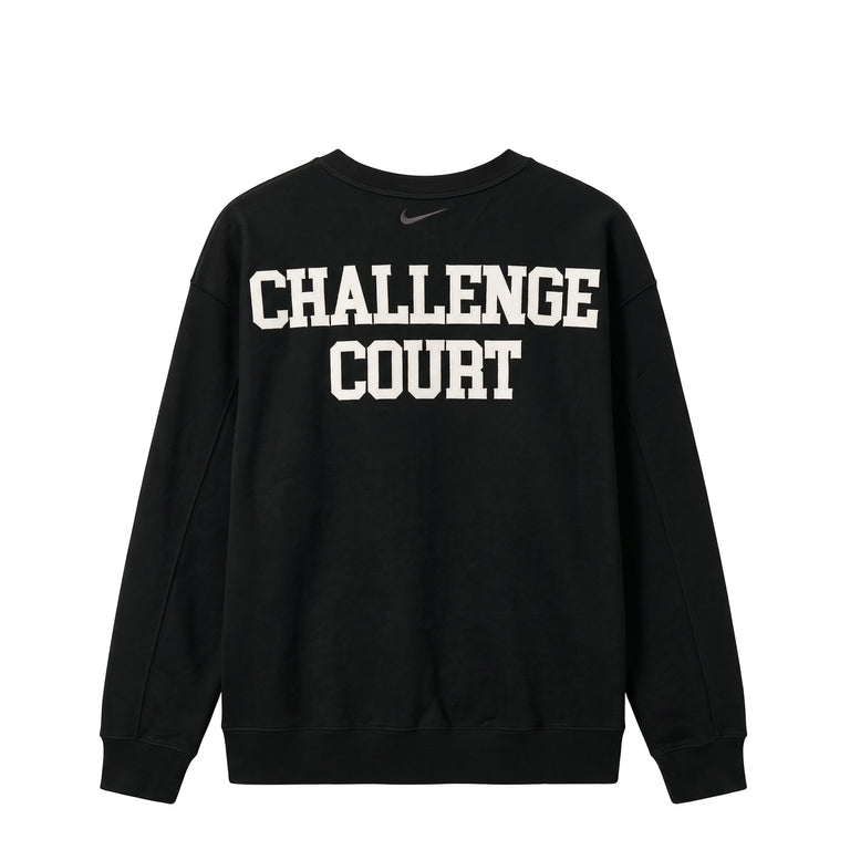 Nike	Club Rules French Terry Crewneck - XXL / Black / Sail - 1
