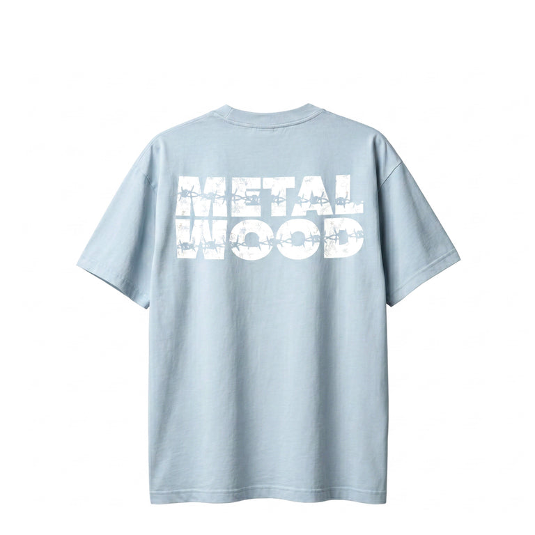Metalwood Free Metalwood T-Shirt - L / Sky

