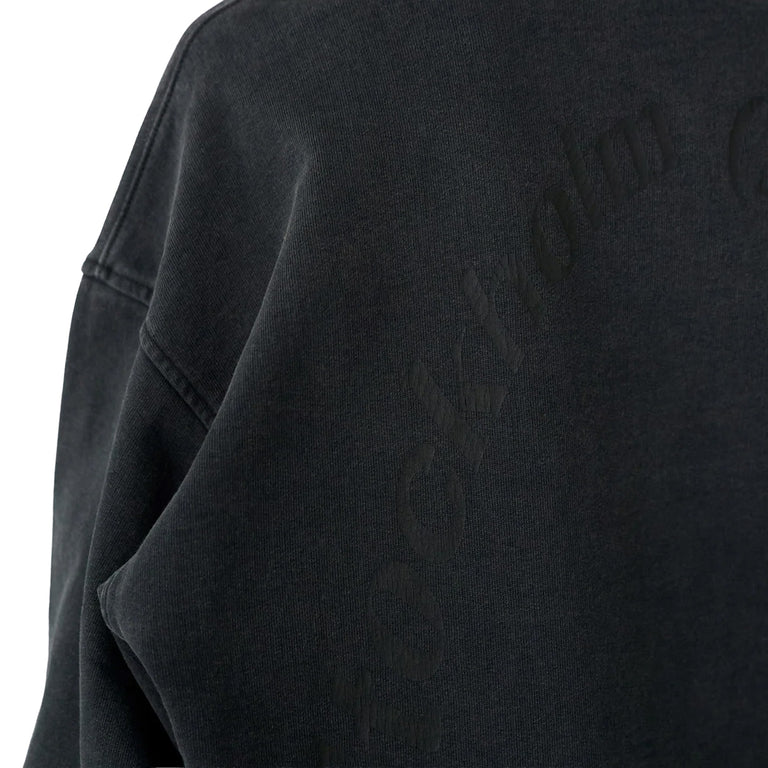 Stockholm Surfboard Club Benny Back Logo Sweatshirt - XL / Faded Black - 3