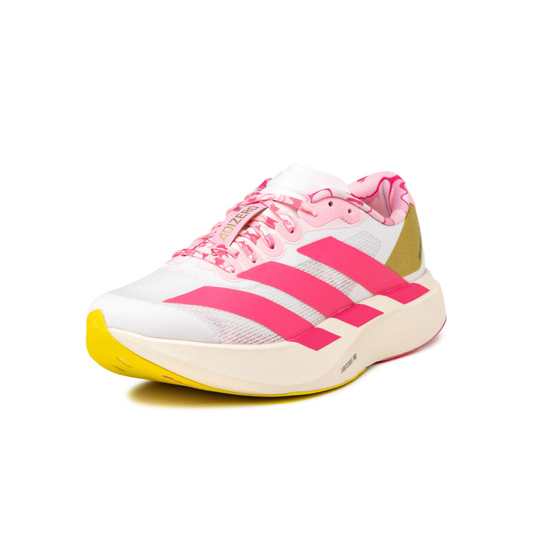 Adidas x BAPE adizero Evo SL - 40 / Core White / Metallic Gold - 8