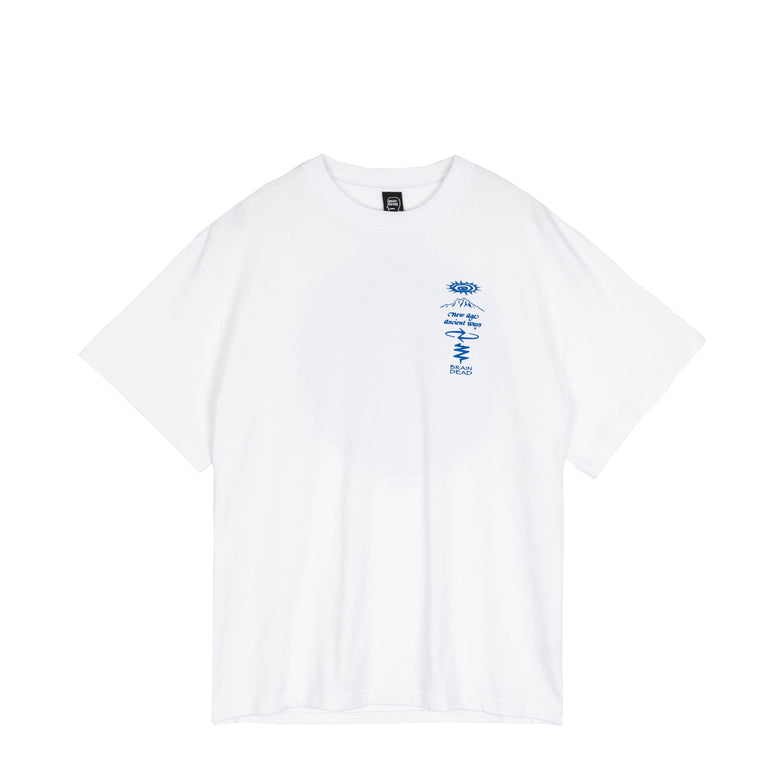 Brain Dead Ancient Ways T-Shirt - L / White
