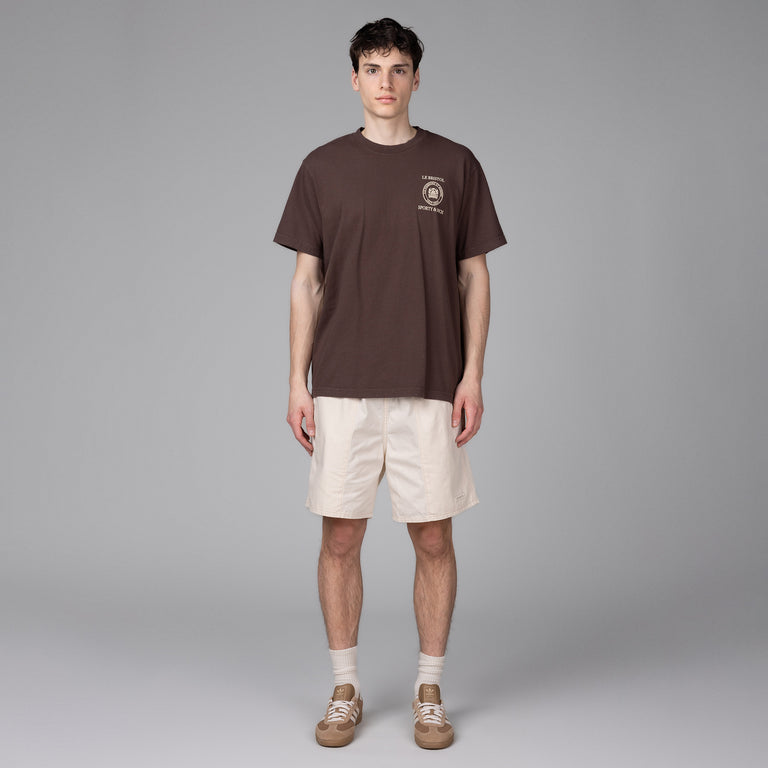 Sporty & Rich Crest Seal 100th T Shirt