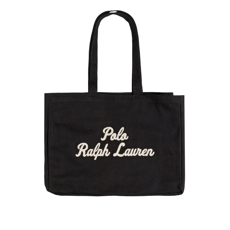 Polo Ralph Lauren Embroidered Canvas Tote Bag
