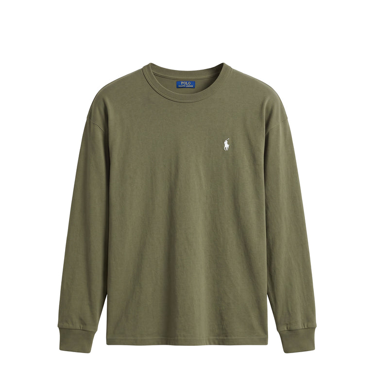Polo Ralph Lauren Long Sleeve Knit T-Shirt - S / Cruise Olive
