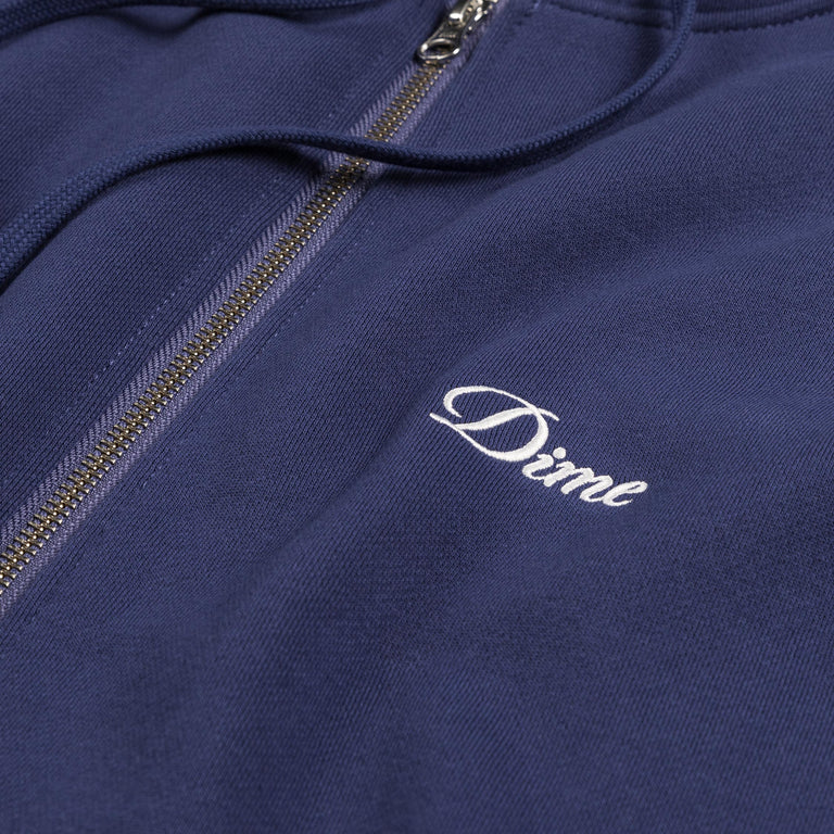 Dime Cursive Zip Hoodie