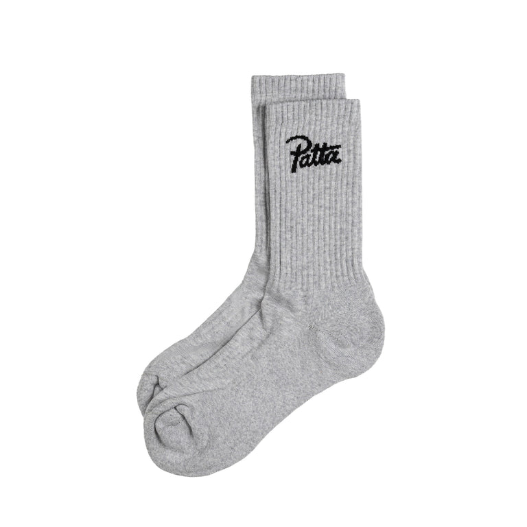 Patta Script Logo Sports Sock