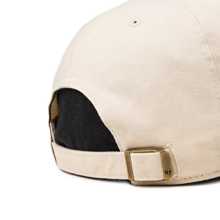 47 MLB New York Yankees *Base Runner Two Tone Clean Up* Cap (Natural / Navy) - 3