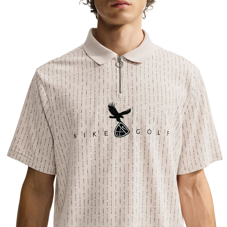Nike	Fairway Fresh Dri-Fit Golf Polo - XXL / Light Orewood Brown / Black - 3