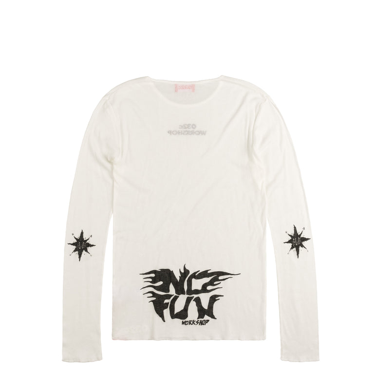 032c 'Black Sun' Fine Rib Longsleeve