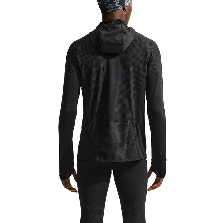Nike	Stride Therma-FIT Winterized Running Mid Layer - XXL / Black / Black / Black / Reflective Black - 3
