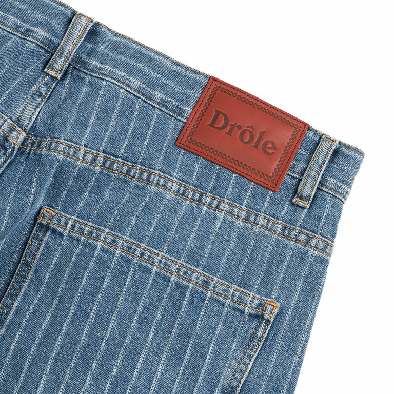Drole de Monsieur Le Jean Baggy Rayures