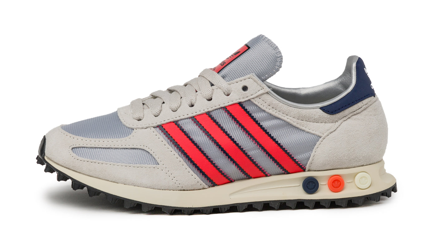 Adidas Men\'s LA Trainer OG Silver Metallic/Supplier Color/Dark Blue Adidas Men main image 4
