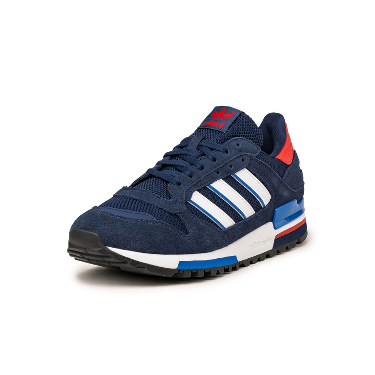 Adidas ZX 600 - 44 2/3 / Night Indigo / Footwear White / Semi Lucid Red - 2