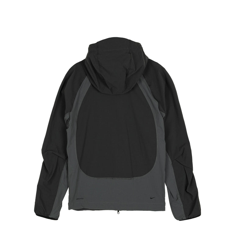 Nike	Tech Dri-Fit Woven Full-Zip Color-Block Windrunner Jacket - S / Anthracite / Iron Grey / Black - 2