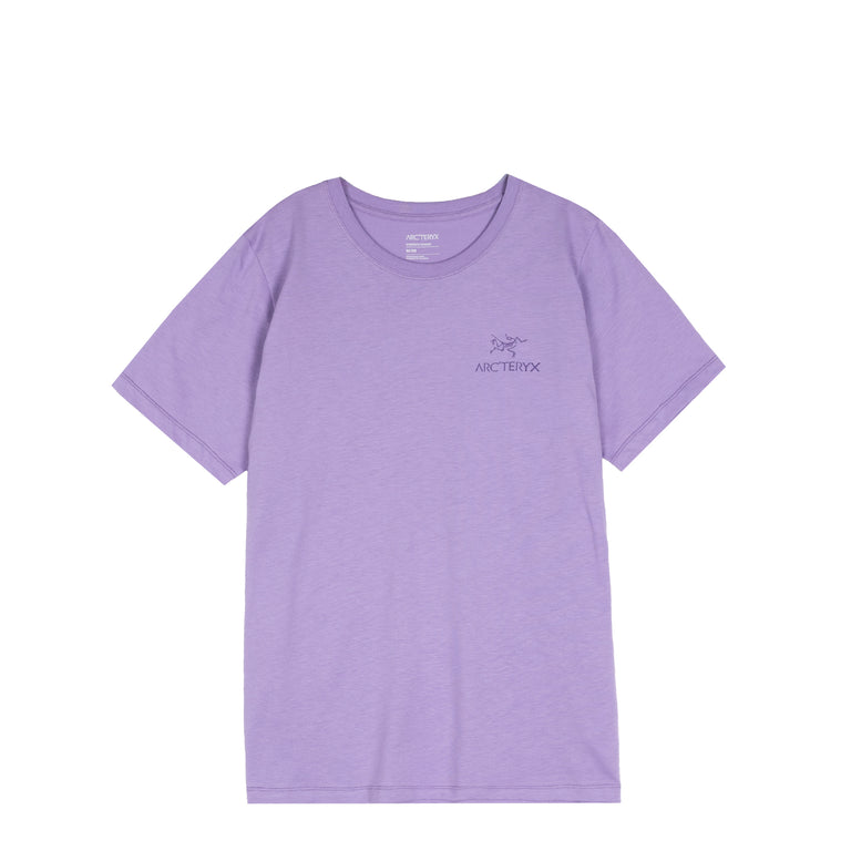 Arcteryx Wmns Kragg SL Cotton Emblem Crew T-Shirt - L / Aster
