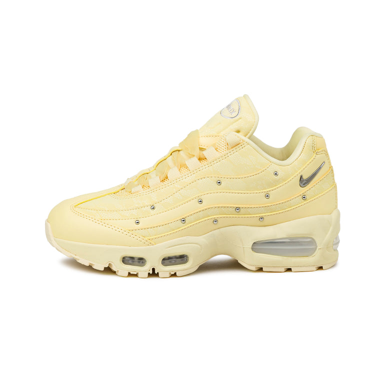 Nike Wmns Air Max 95 *Big Bubble* - 43 / Soft Yellow / Metallic Silver / Alabaster
