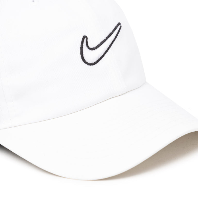 Nike	Club Unstructured Swoosh Cap - M/L / White / White - 2