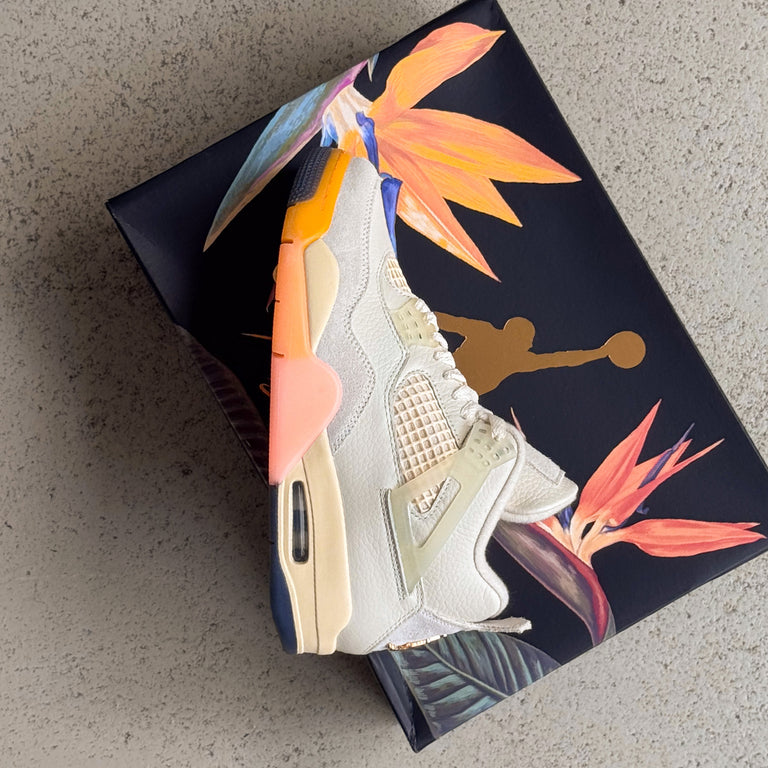 Nike Wmns Air Jordan 4 Retro *Birds of Paradise* onfeet