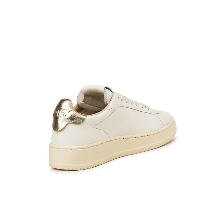 Autry Dallas Low W - 36 / Marshmallow / Gold - 3