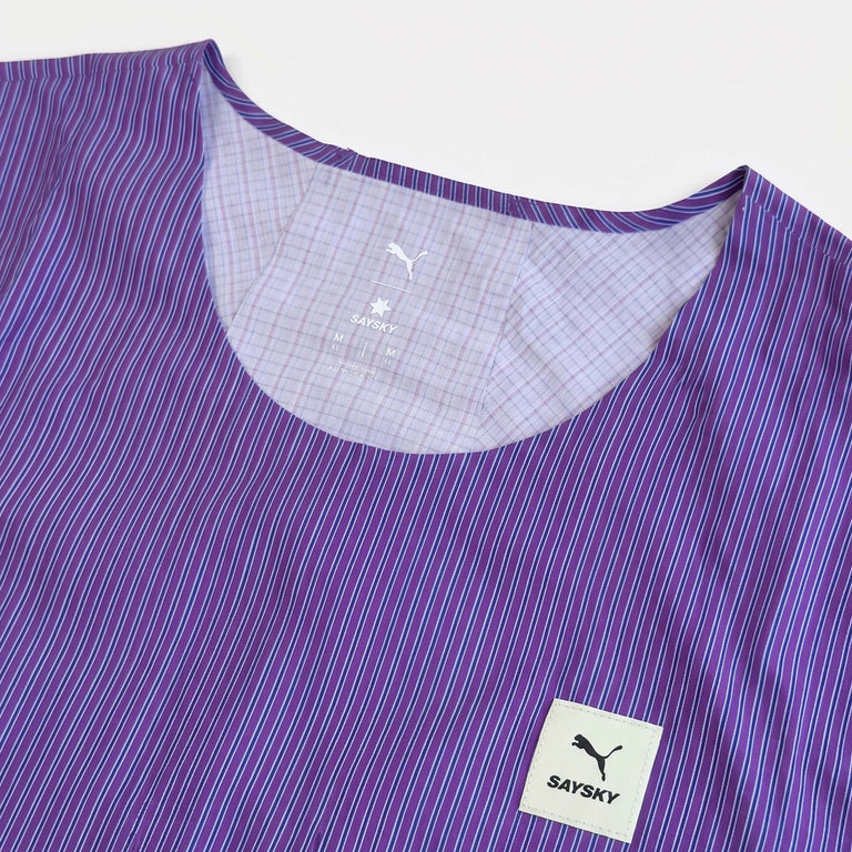 Puma x SAYSKY Wmns Ultraweave Short Sleeve - XS / Ultra Purple - 3