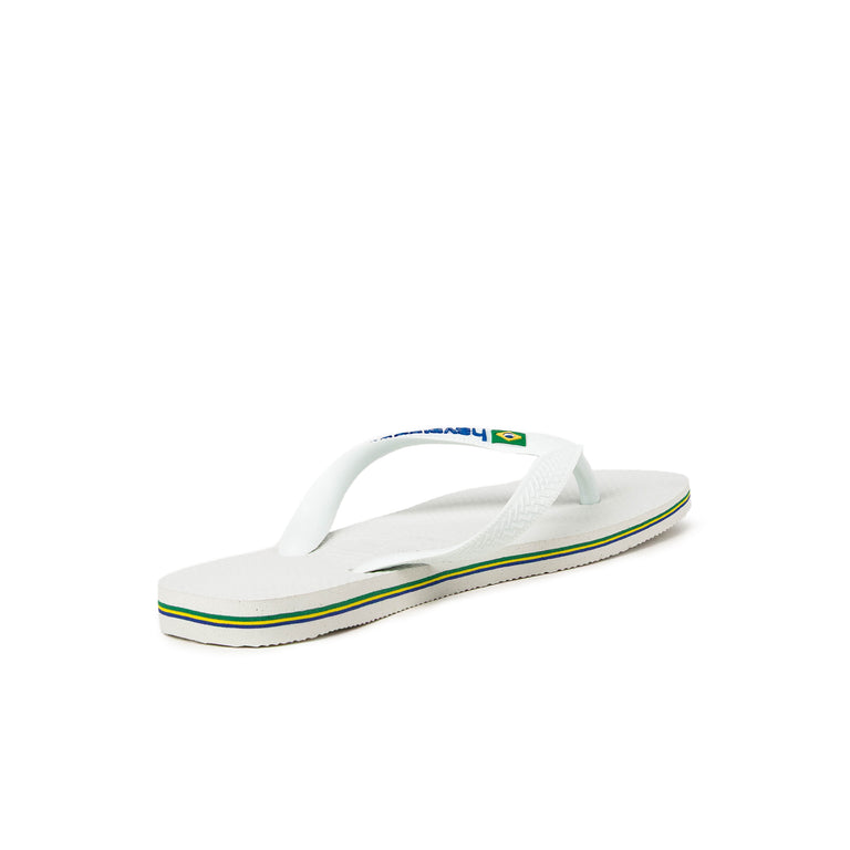 Havaianas Brasil Logo - 41-42 / White - 3