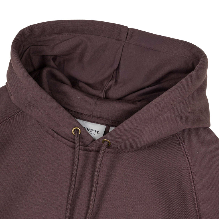 Carhartt WIP Hooded Chase Sweatshirt - M / Shale / Gold - 2