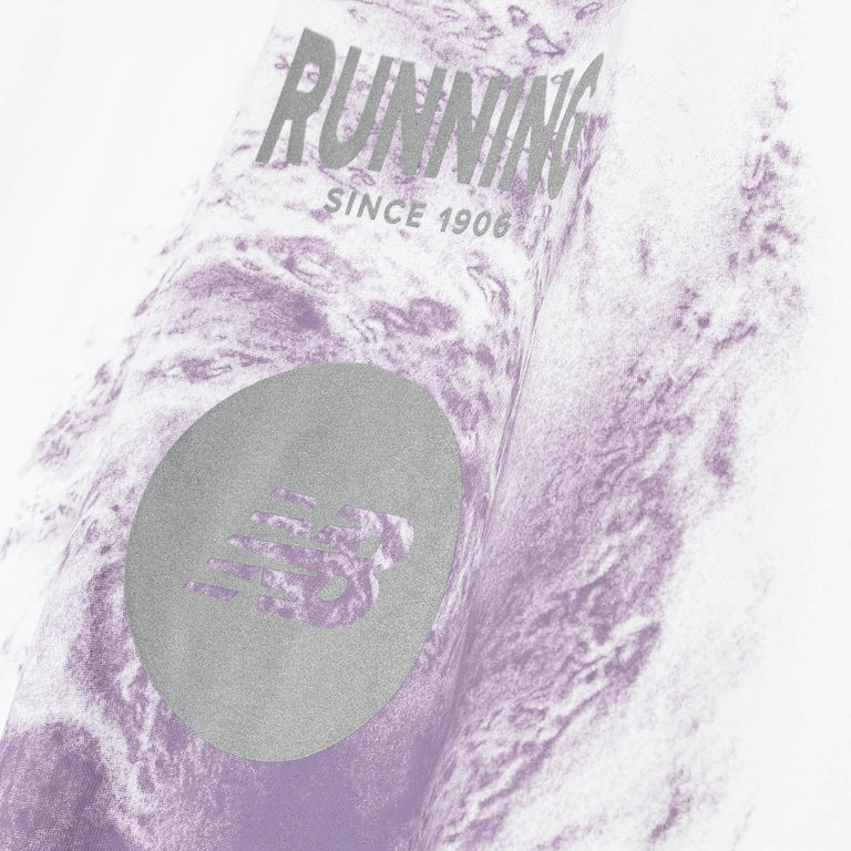 New Balance Vortex Performance T-Shirt - S / White - 3