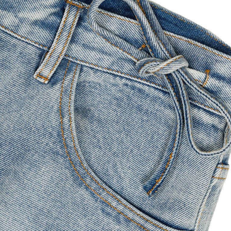 New Amsterdam Surf Association 40a Denim - L / Light Blue Wash - 3