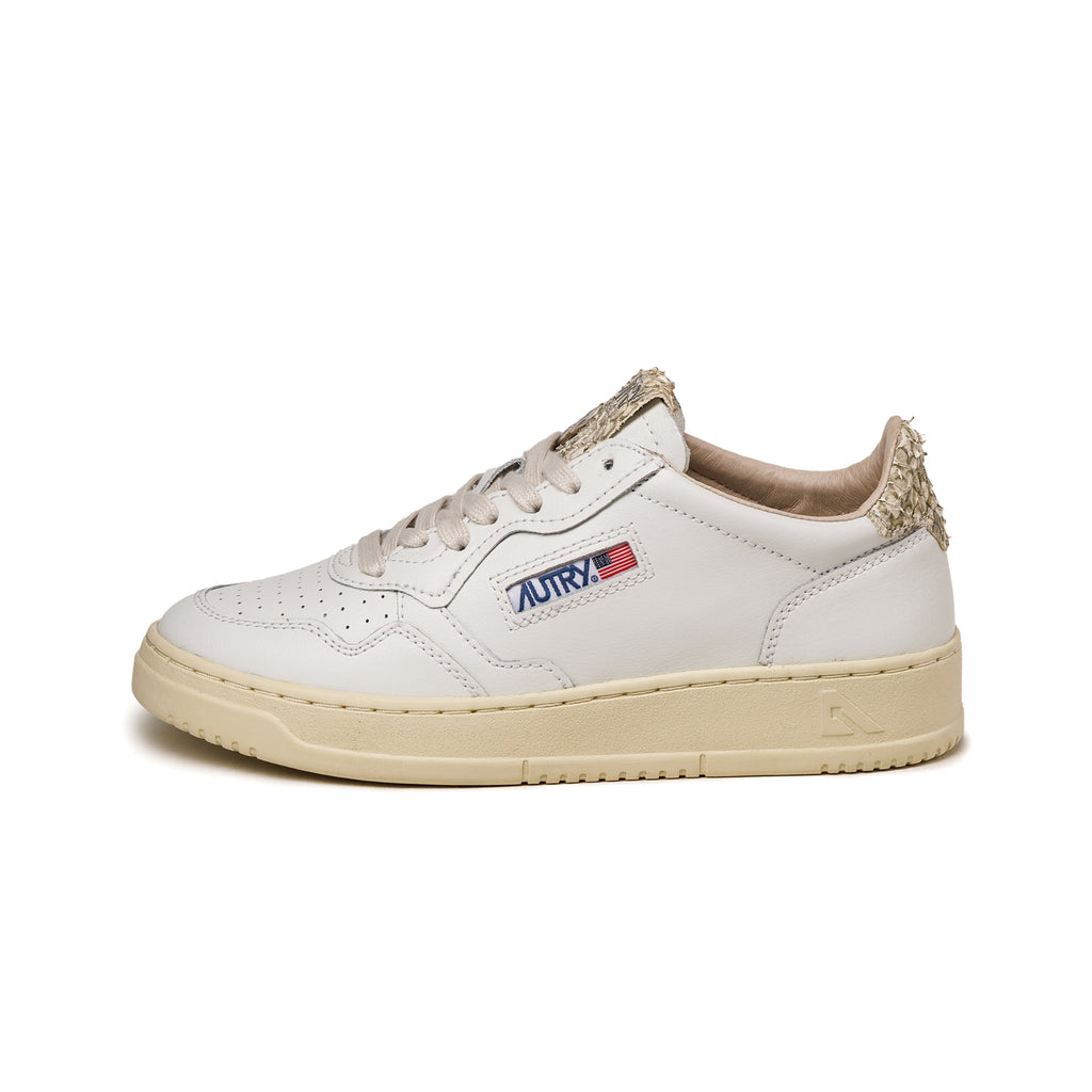 スニーカー AUTRY Woman Sneakers White AULW LL88 Autry Medalist Low Sneakers In White Leather