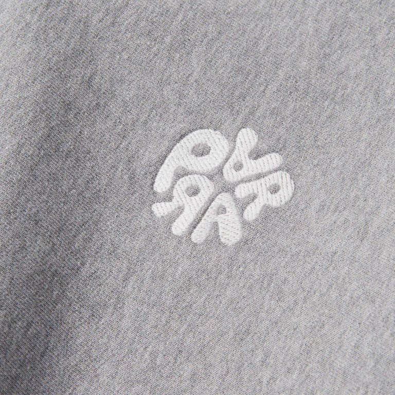 By Parra Balloon Logo Cross-Grain Crew Neck Sweatshirt - S / Heather Grey - 5
