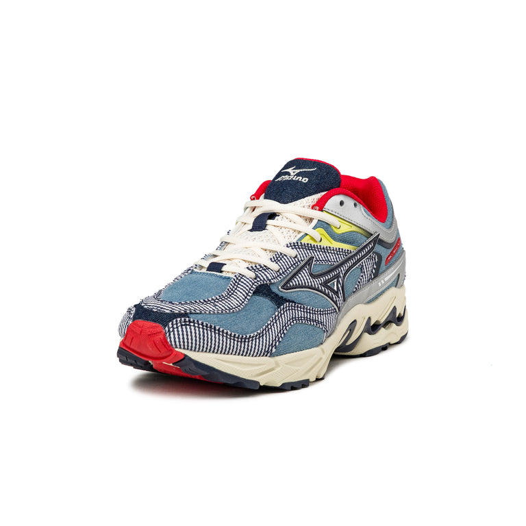 Mizuno x Sean Witherspoon Wave MG4 LS - 39 / Light Blue / Off White / Red - 2
